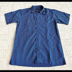 Boys Button Down Van Heusen Striped Shirt